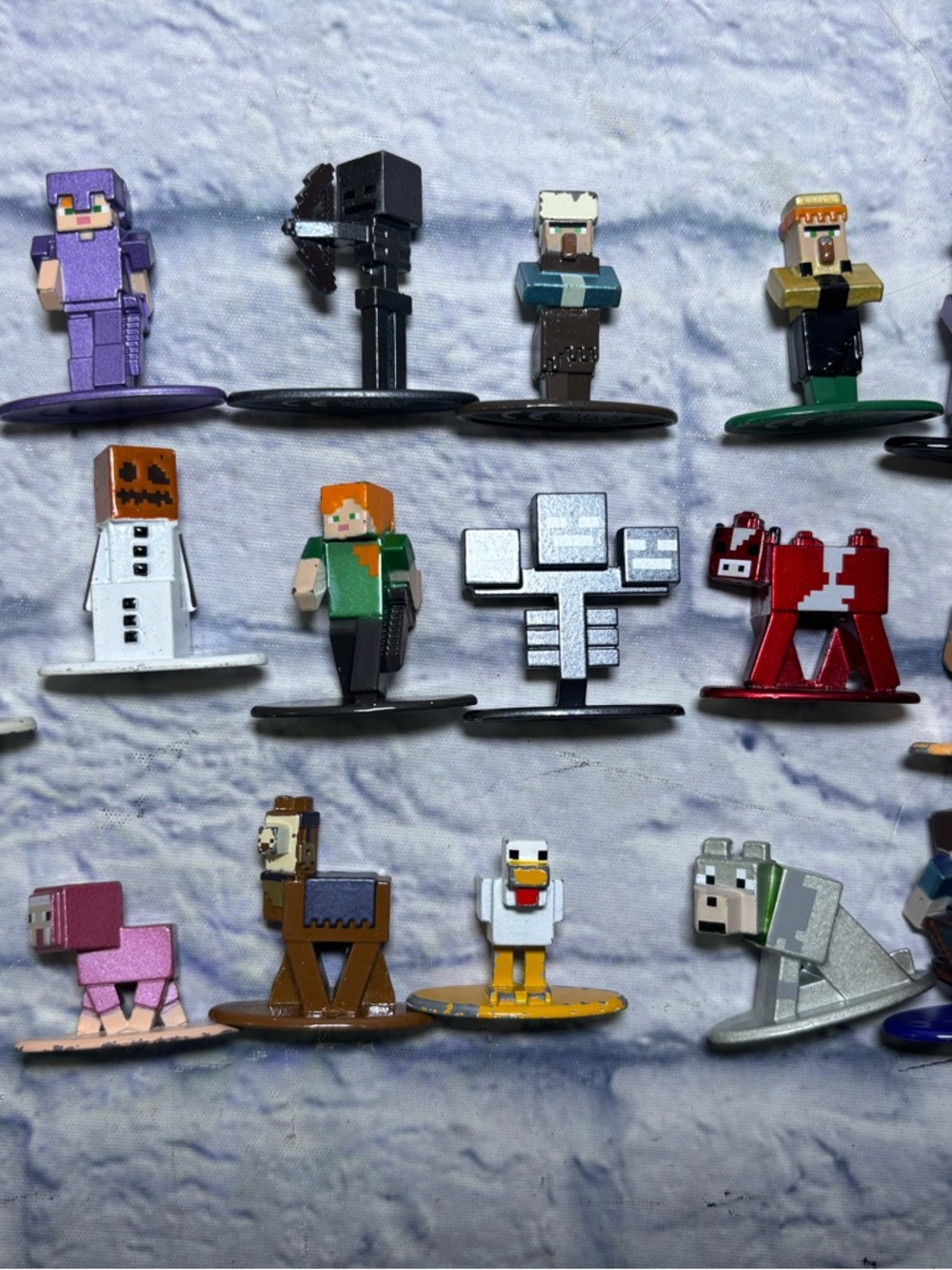 Minecraft Nano Metalfigs Die Cast Metal Figures Jada Toys Lot of 20